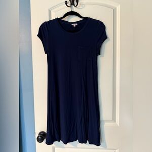 Pixley Dark Blue Mini Dress